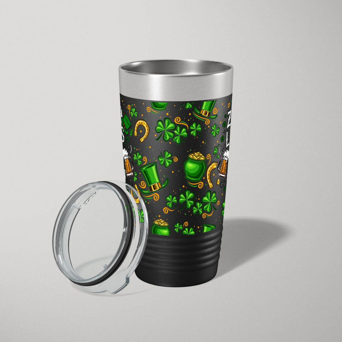 St Patricks Day Tumbler | UV Zero Lucks + Pint Pack