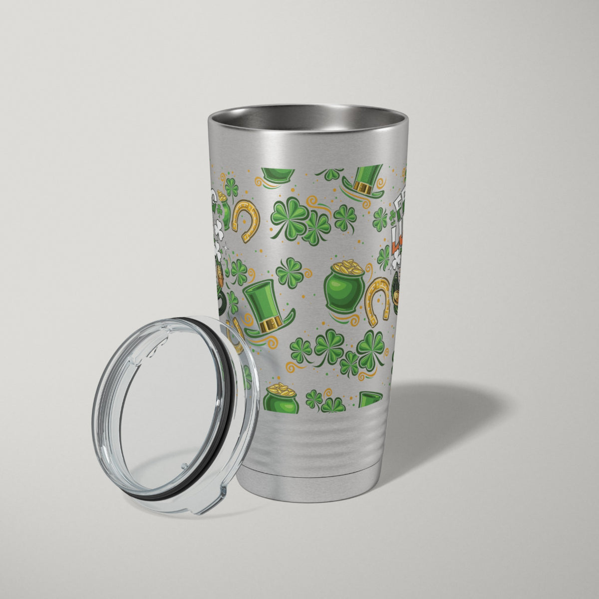 St Patricks Day Tumbler 2-Pack | UV Lucked Up Wrap