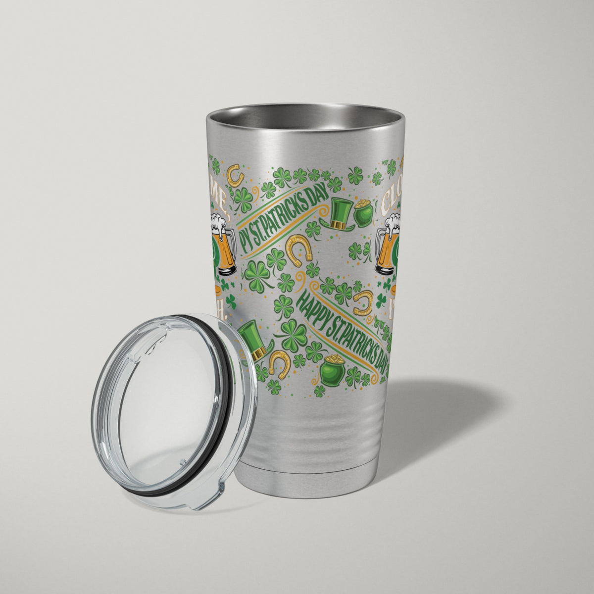St Patricks Day Tumbler | UV Clover Me + Pint Pack