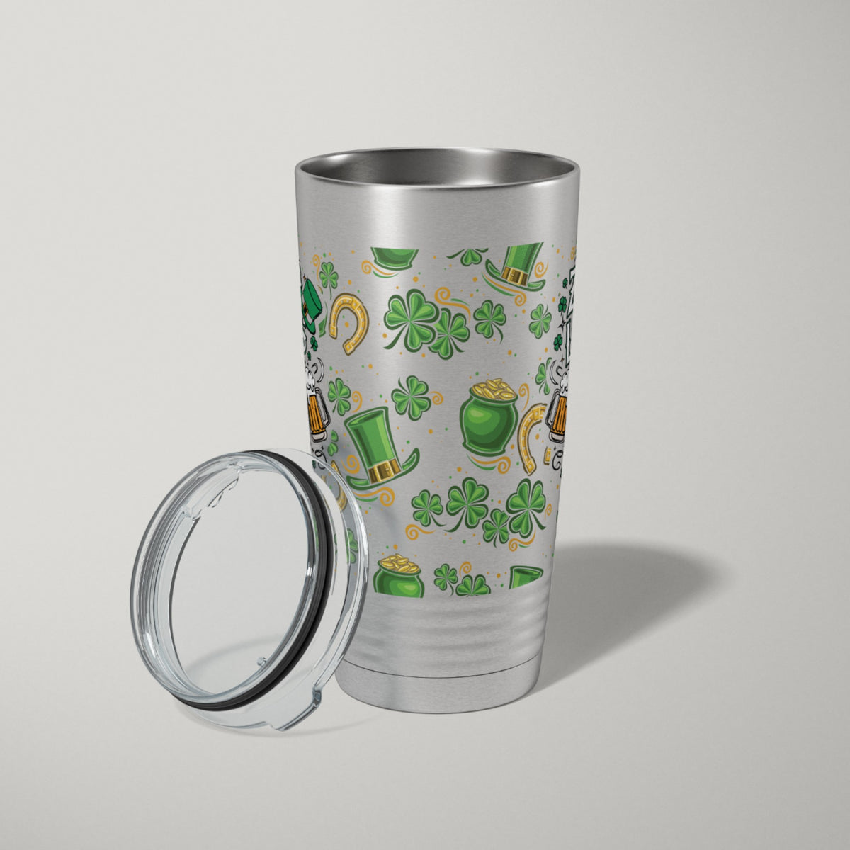 St Patricks Day Tumbler 2-Pack | UV Zero Lucks Wrap