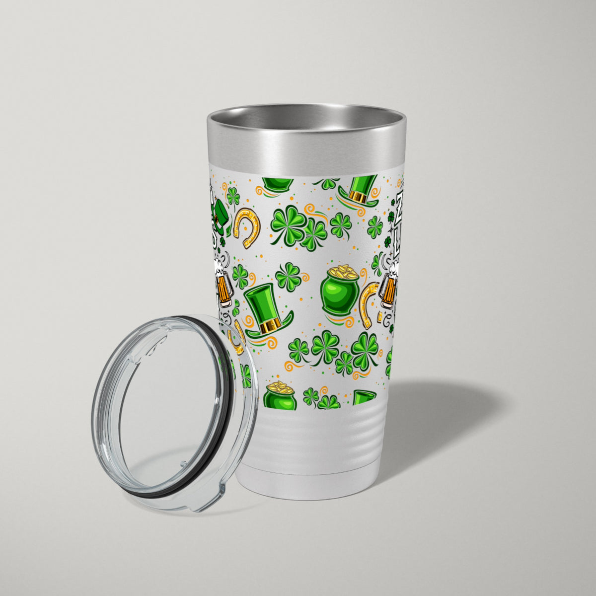 St Patricks Day Tumbler 2-Pack | UV Zero Lucks Wrap
