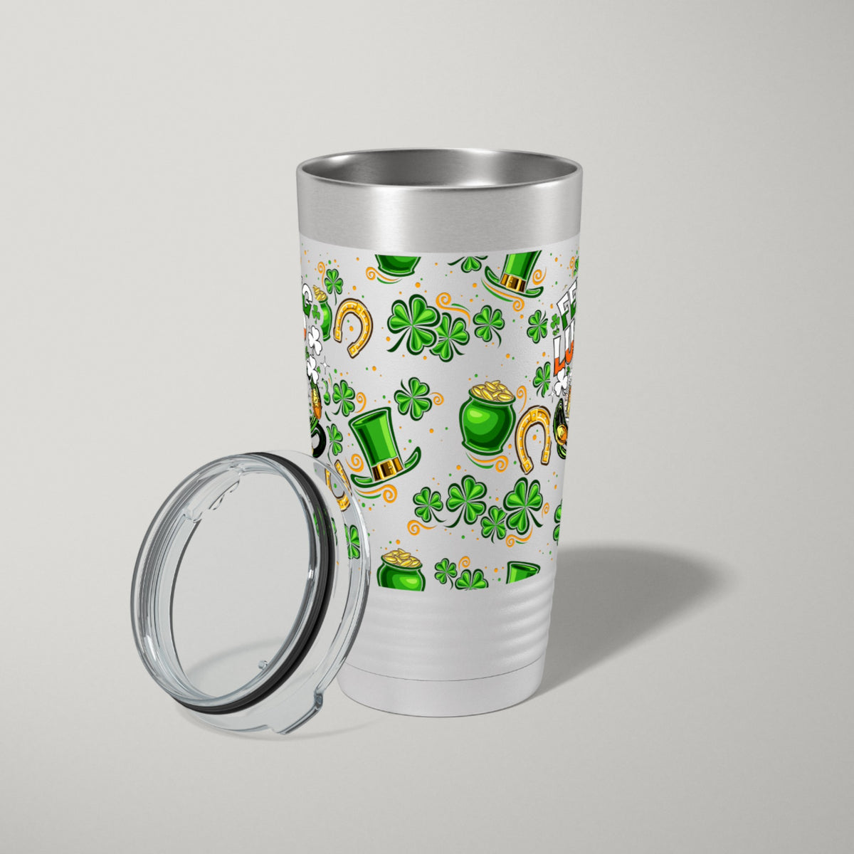 St Patricks Day Tumbler | UV Feeling Lucked + Pint