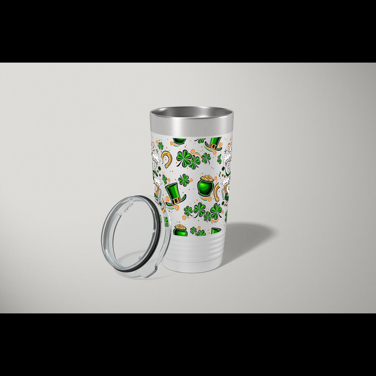 St Patricks Day Tumbler | UV Too Clover + Pint Pack