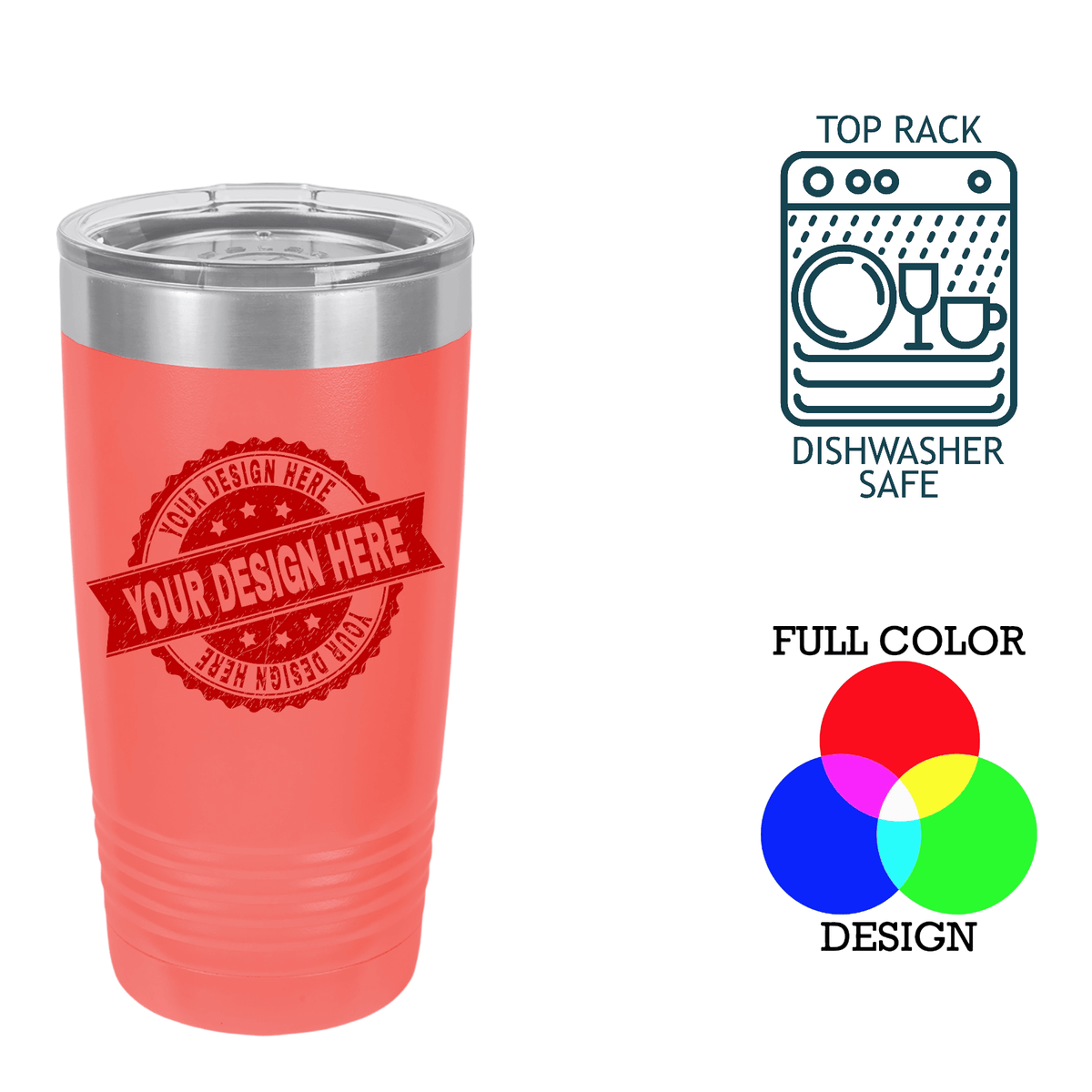 Polar Camel 20 oz. Insulated Ringneck Tumbler