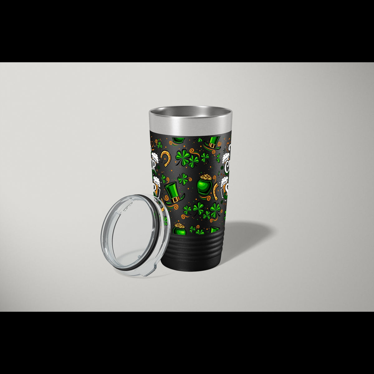 St Patricks Day Tumbler 2-Pack | UV Too Clover Wrap