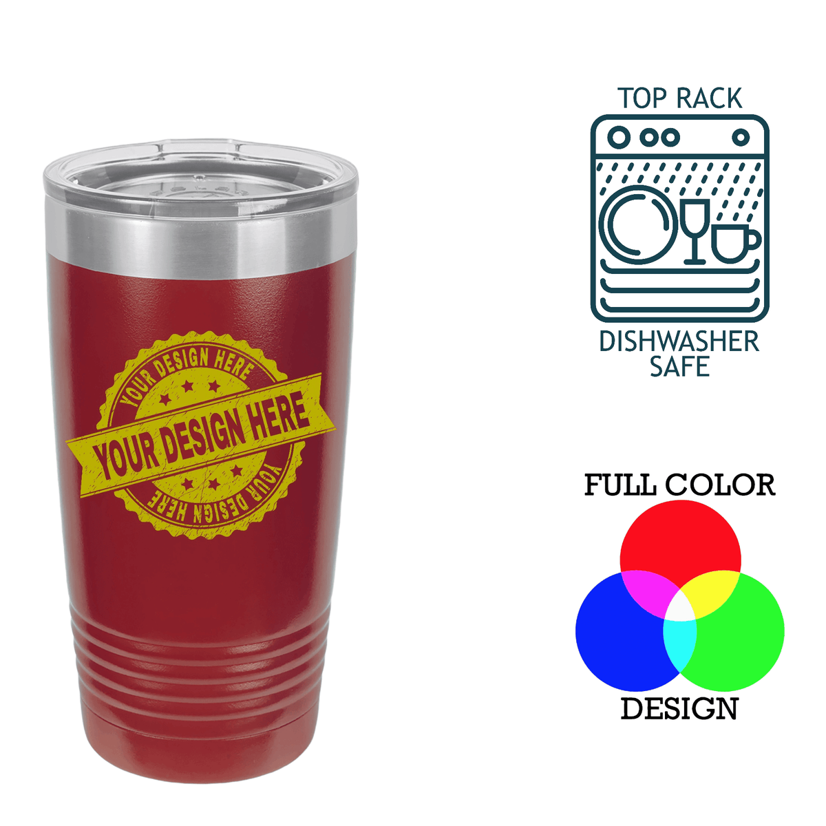 Polar Camel 20 oz. Insulated Ringneck Tumbler