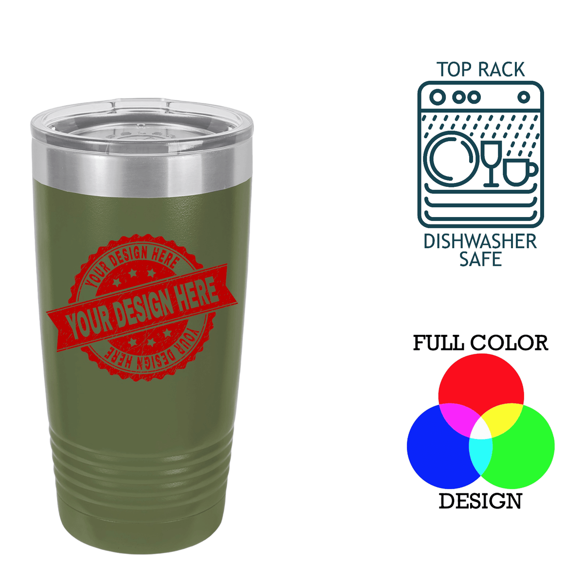 Polar Camel 20 oz. Insulated Ringneck Tumbler
