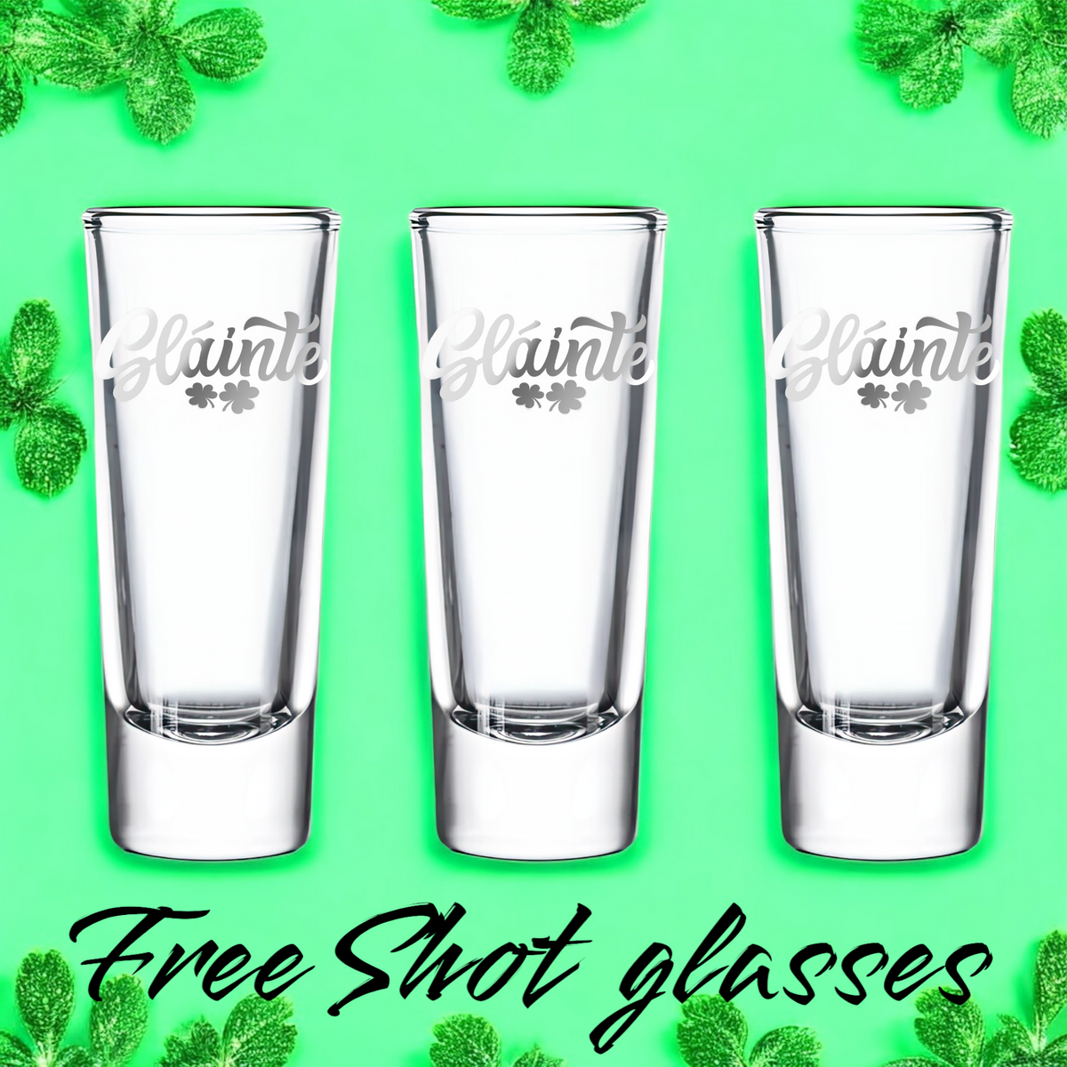St Patricks Day Tumbler 3-Pack | UV Zero Lucks Wrap