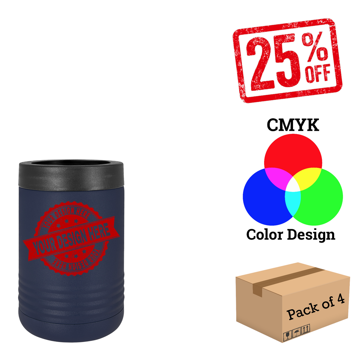 4 Pack Polar Camel Standard Beverage Holder