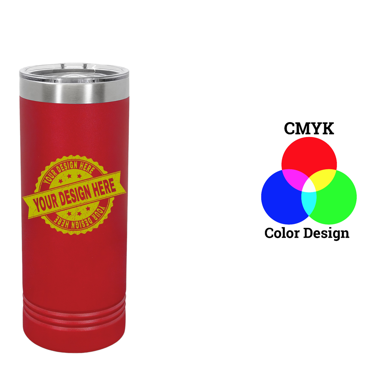 Polar Camel 22 oz. Skinny Tumbler