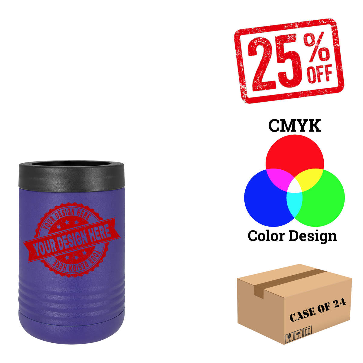 Polar Camel Standard Beverage Holder Case of 24