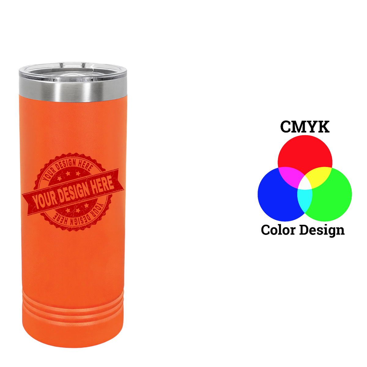 Polar Camel 22 oz. Skinny Tumbler