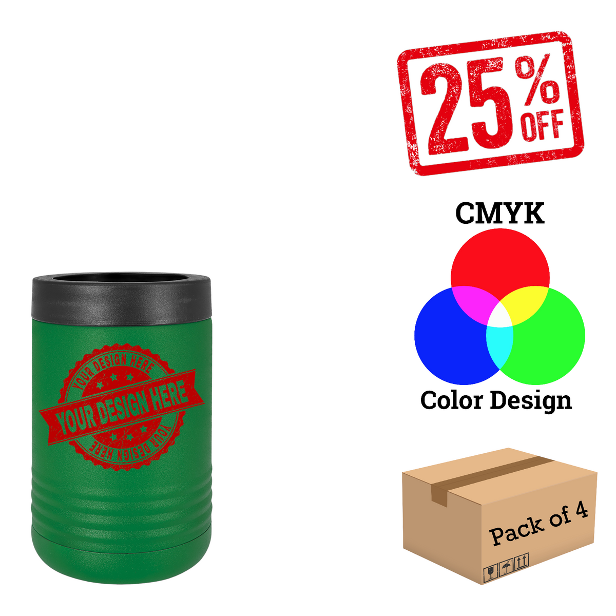 4 Pack Polar Camel Standard Beverage Holder