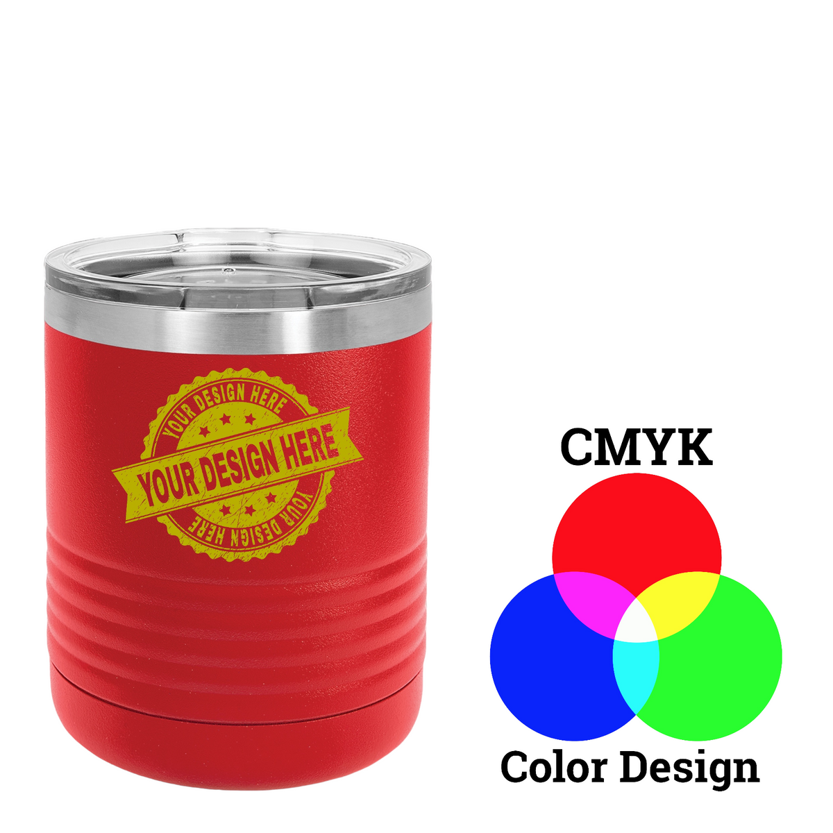 Polar Camel 10 oz. Vacuum Insulated Ringneck Tumbler