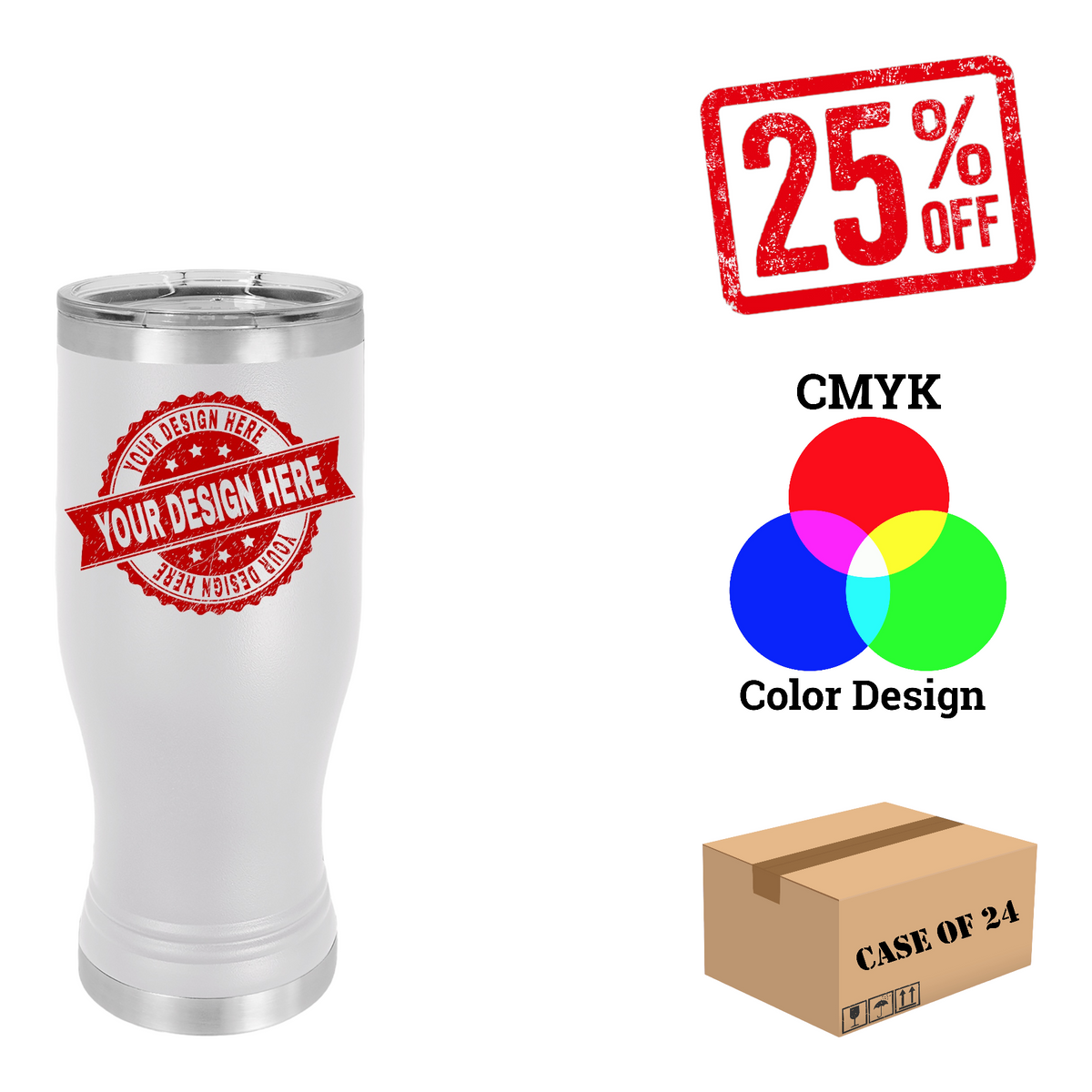 Polar Camel 20 oz.Pilsner Case of 24