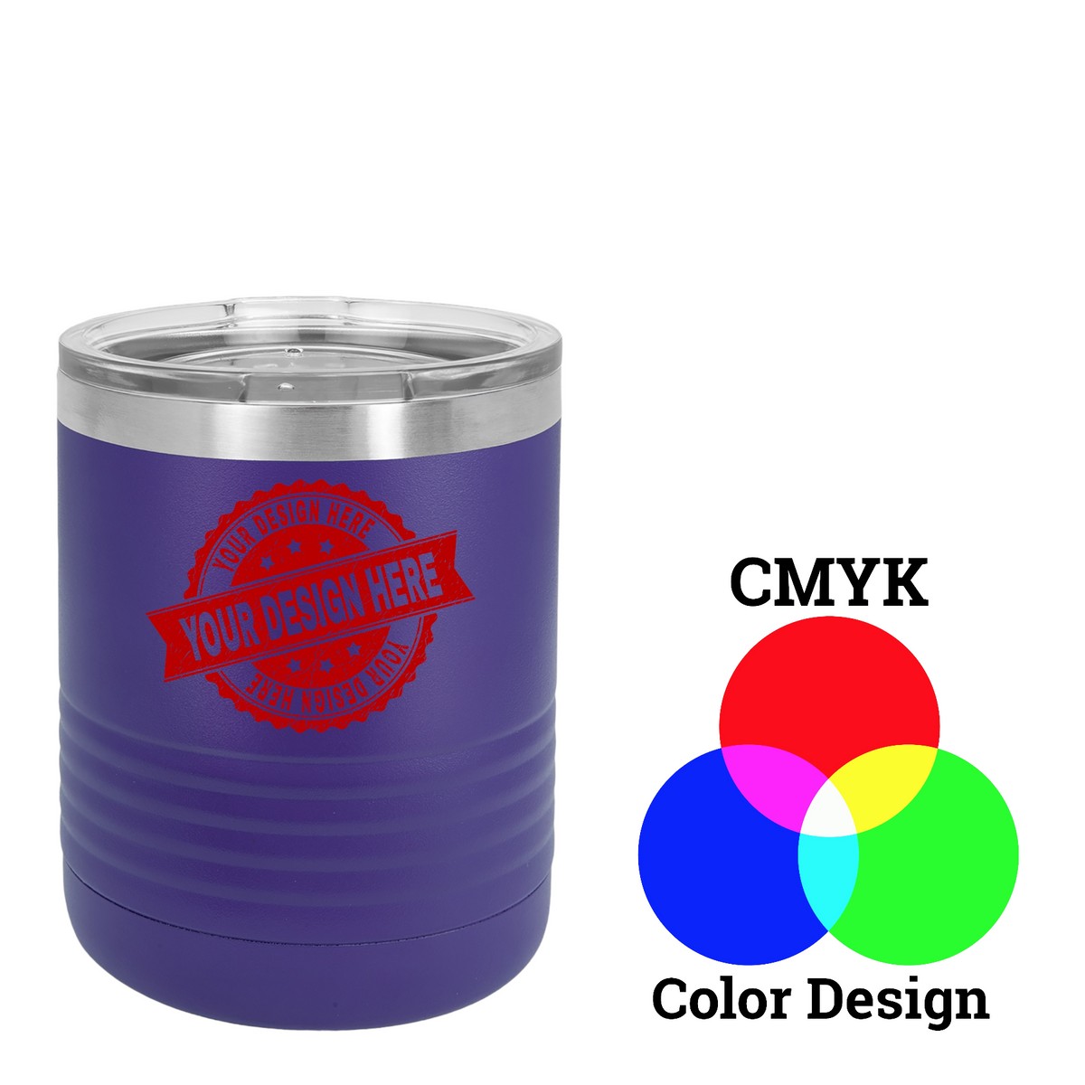 Polar Camel 10 oz. Vacuum Insulated Ringneck Tumbler