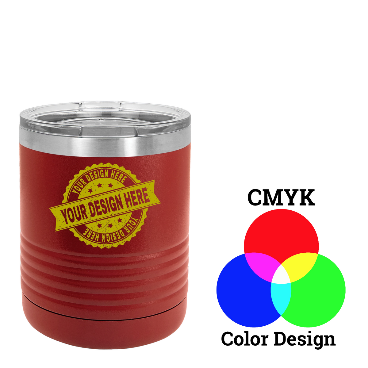 Polar Camel 10 oz. Vacuum Insulated Ringneck Tumbler