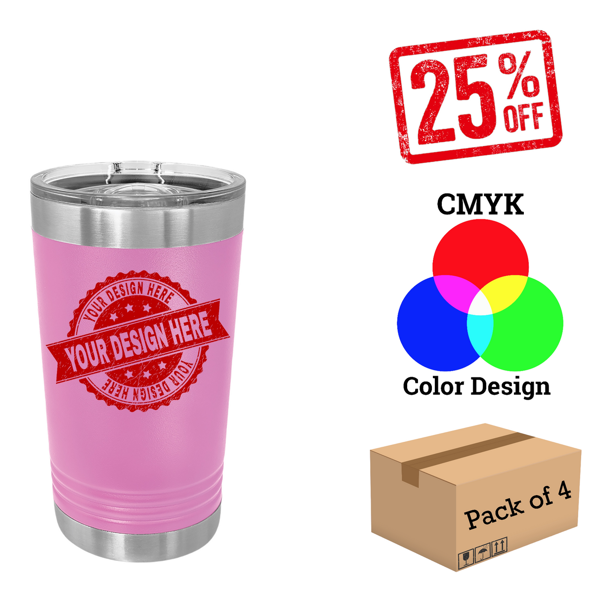 Polar Camel 16 oz. Pint Case of 24