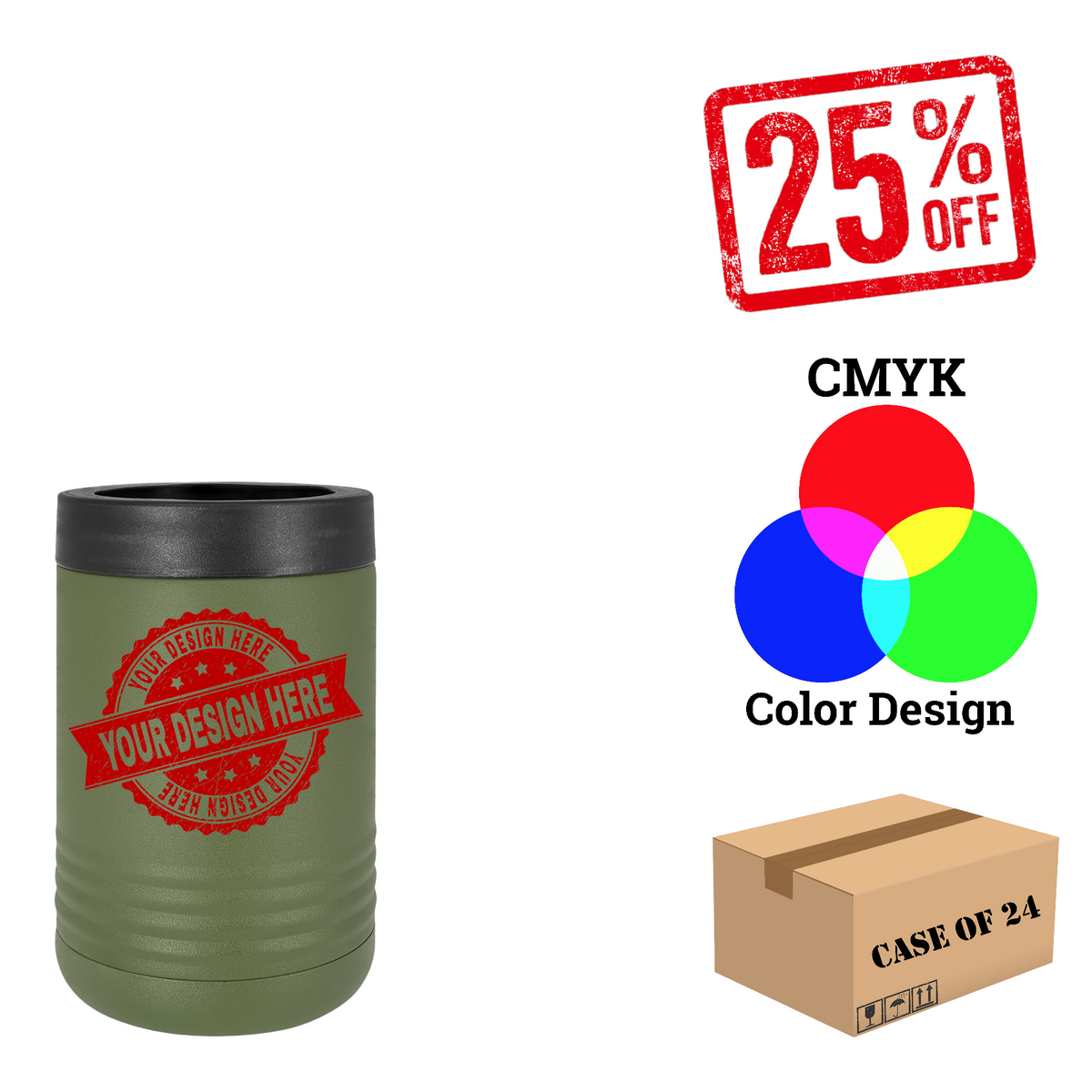 Polar Camel Standard Beverage Holder Case of 24