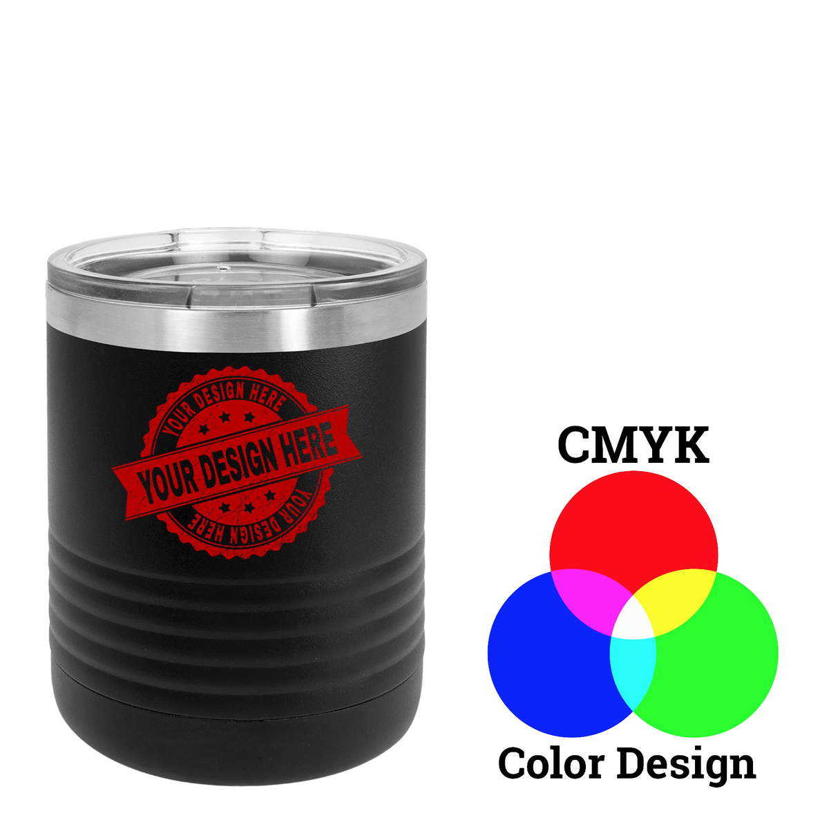 Polar Camel 10 oz. Vacuum Insulated Ringneck Tumbler