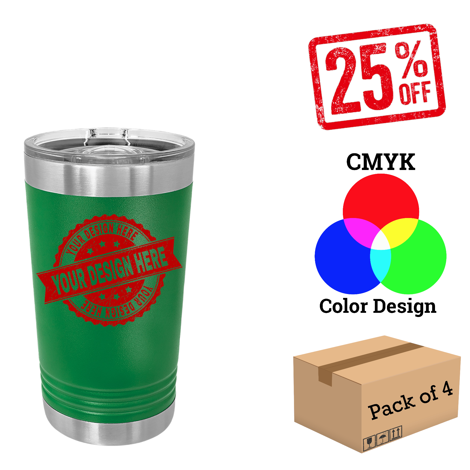 Polar Camel 16 oz. Pint Case of 24