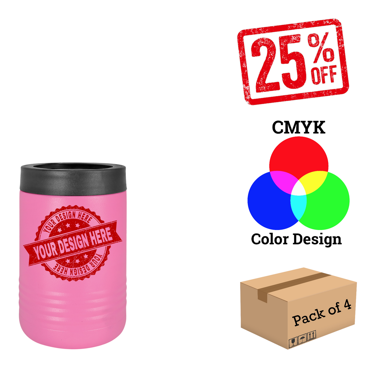 4 Pack Polar Camel Standard Beverage Holder