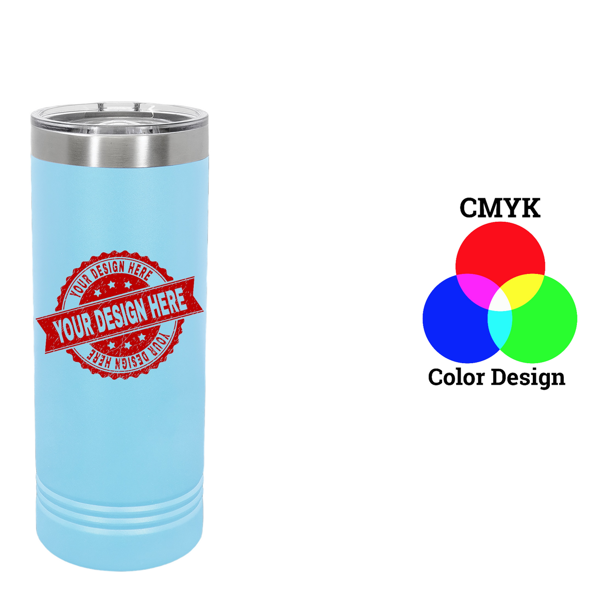 Polar Camel 22 oz. Skinny Tumbler