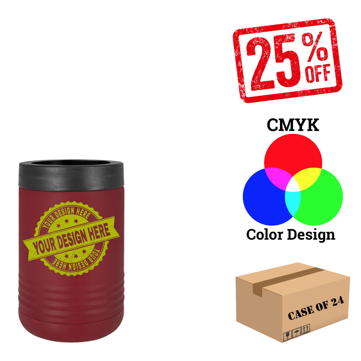 Polar Camel Standard Beverage Holder Case of 24