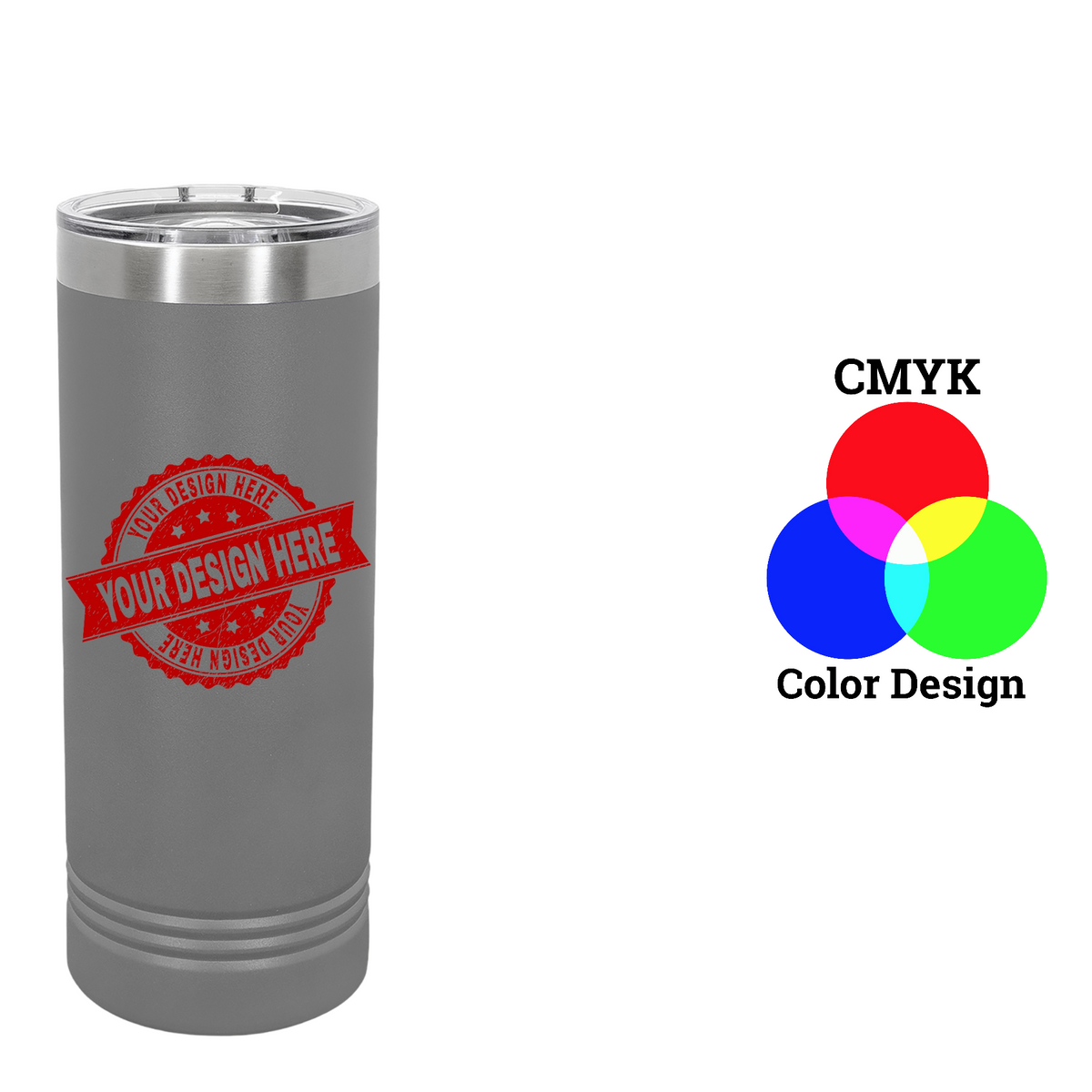 Polar Camel 22 oz. Skinny Tumbler