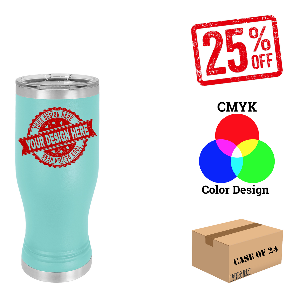 Polar Camel 20 oz.Pilsner Case of 24