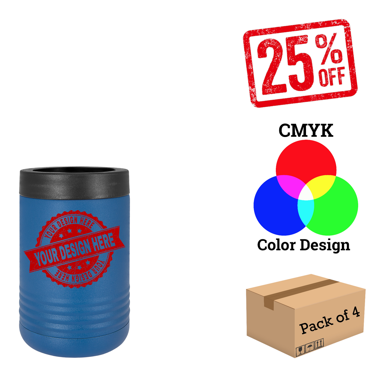 4 Pack Polar Camel Standard Beverage Holder