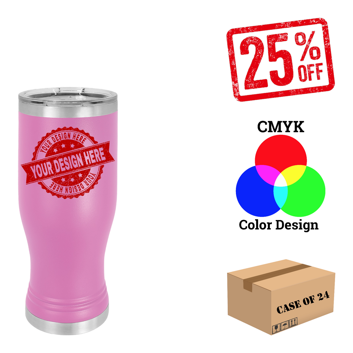 Polar Camel 20 oz.Pilsner Case of 24