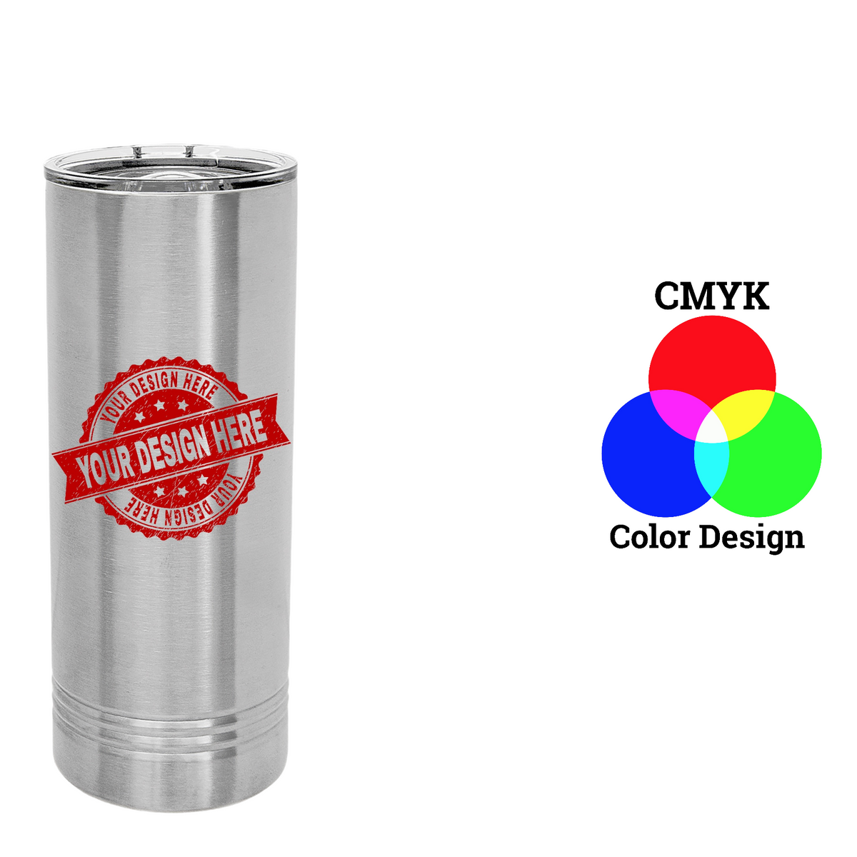 Polar Camel 22 oz. Skinny Tumbler