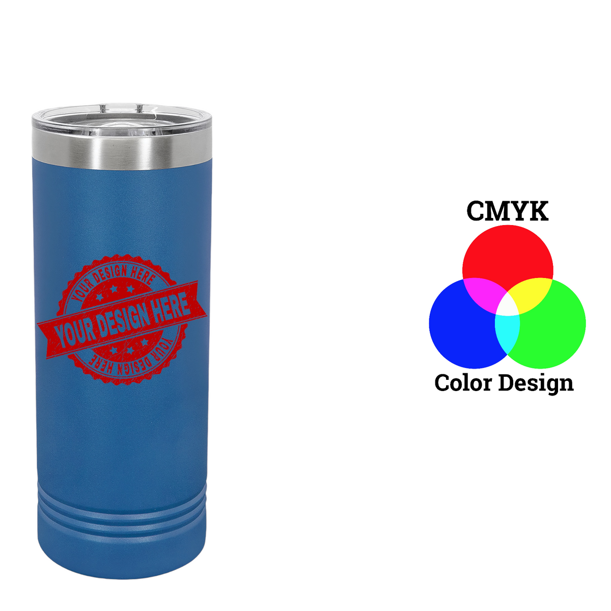 Polar Camel 22 oz. Skinny Tumbler